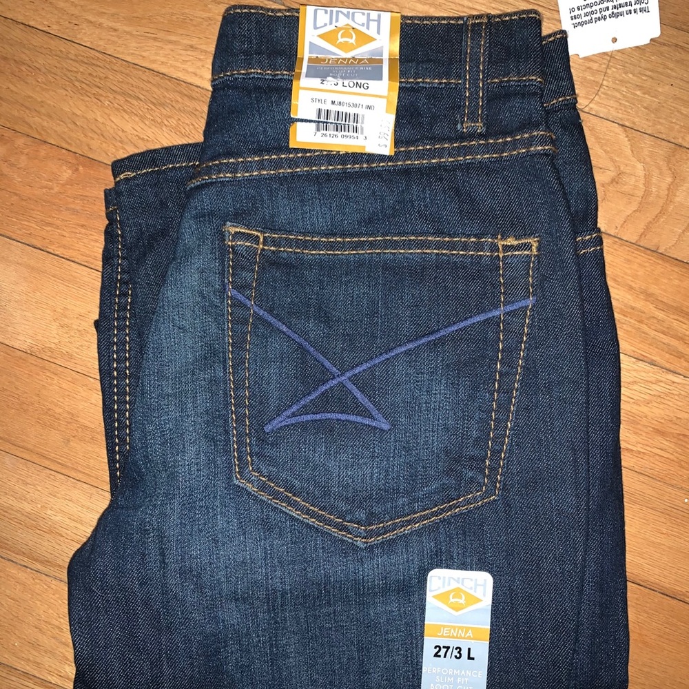 Cinch Jenna performance slim fit boot cut 27/3L